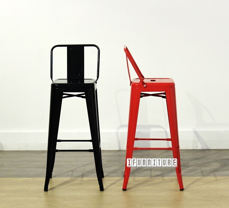 TOLIX Replica Bar Stool Seat H76 with BackiFurnitureThe largest