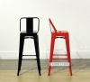 Picture of TOLIX Replica Bar Stool Seat H76 with Back