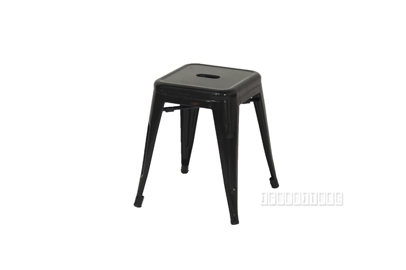 Picture of TOLIX Replica Stool Seat H17.5" - Black