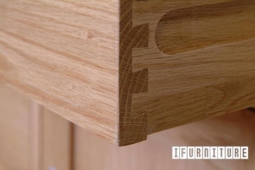 Picture of NEWLAND Solid Oak 5 Drawer Wellington / Slim Boy