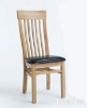 Picture of NEWLAND Solid Oak Slat Back Dining Chair