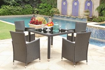 Picture of BANAS Rattan Outdoor 5PC Table Set