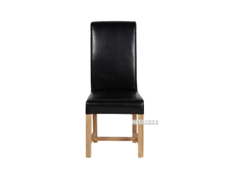 Picture of NEWLAND Solid Oak Upholstery Dining Chair - Brown