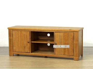 Picture of VINCENT 2-Door Solid NZ Pine Wood TV Unit