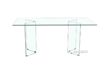 Picture of MURANO Bent Glass 71" Dining Table