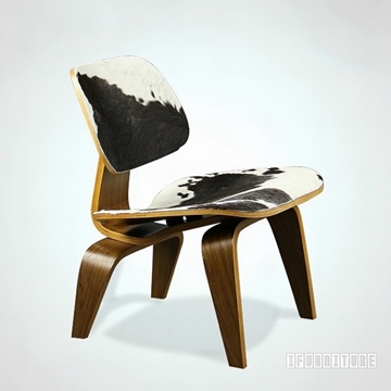 Picture of LA Lounge Chair Wood - LCW Replica *Pony Hide Version