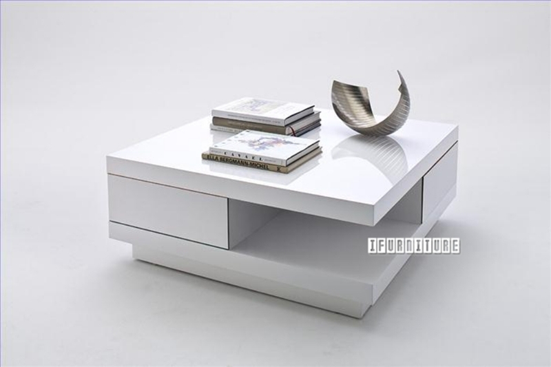 Picture of ABBY White High Gloss Coffee Table