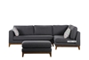 Picture of BERG SECTIONAL Sofa in Dark Grey
