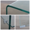 Picture of MURANO Bent Glass Coffee Table with Shelf