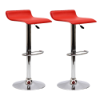 Picture of ABBY Adjustable Gas Lift Bar Stool - White