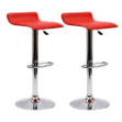 Picture of ABBY Adjustable Gas Lift Bar Stool - Red