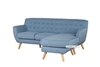 Picture of GAUTO Grey Reversible Sectional Sofa* Blue