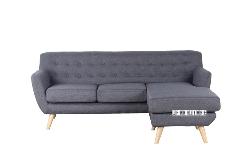 Picture of GAUTO Grey Reversible Sectional Sofa*Grey