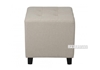 Picture of BEN Fabric Ottoman *Beige Linen