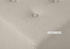 Picture of BEN Fabric Ottoman *Beige Linen