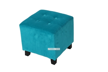 Picture of BEN Fabric Ottoman *Blue