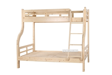 Picture of CASTLE Single-Double Bunk Bed *Solid Pine Wood