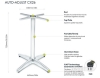 Picture of [Commercial Supply Only] CX26 FLATTECH Auto Adjust Table Base