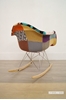Picture of Replica Eames rocking chair Fabric Patch Version