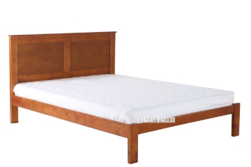 Picture of METRO Solid Pine Wood Eastern Bed Frame in Twin/Double/Queen/King Size (Honey)