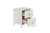 Picture of METRO 2-Drawer Solid Pine Wood Bedside Table  (Honey)