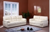 Picture of EALING LOVESEAT *Genuine Leather CREAM