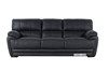 Picture of EALING LOVESEAT *Genuine Leather Black