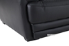 Picture of EALING LOVESEAT *Genuine Leather Black