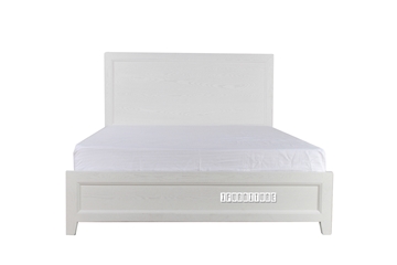 Picture of MEGAN SOLID WOOD QUEEN/king Bed FRAME *White