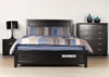 Picture of MEGAN SOLID WOOD QUEEN/king Bed FRAME *BLACK