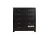 Picture of MEGAN SOLID WOOD 6DRAWER CHEST *BLACK