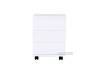 Picture of BAKEWELL White Gloss File Cabinet/Office Mobile