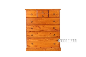 Picture of Samantha  SOLID PINE 8DRAWERS CHEST