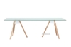 Picture of (Final Sale) TRIG Glass Dining Table 94"