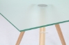 Picture of (Final Sale) TRIG Glass Dining Table 94"