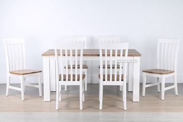 Picture of LIINA SOLID ACACIA 7PCS DINING SET