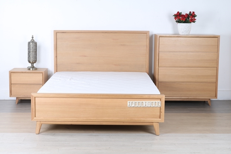 Waverley Natural Oak 4pcs Bedroom Combo Ifurniture The Largest