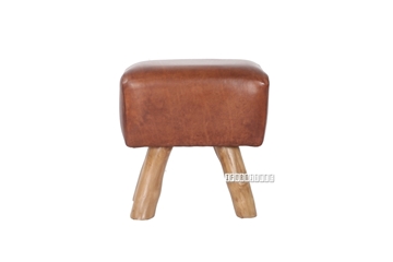 Picture of SHIRE Stool (Genuine Cowhide)