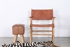 Picture of ARFAK Square Stool *Genuine Cowhide