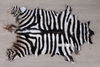 Picture of White ZebraMat/Carpet * Genuine Goat Leather