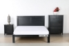 Picture of METRO 3PC Bedroom Combo Set in Twin/Double/Queen/King Size (Black/White/Honey)