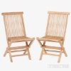 Picture of BALI Solid Teak Foldable Chair - A pair