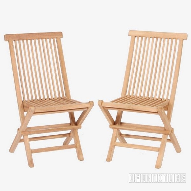 Picture of BALI Solid Teak Foldable Chair - A pair