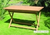 Picture of BALI SOLID TEAK 5PCS FOLDING TABLE SET WITH UMBRELLA HOLE MODEL 203B