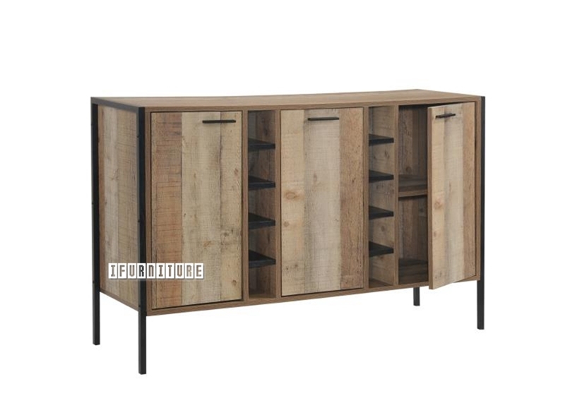 Picture of BUXTON 3 DRAWERS WINE CABINET