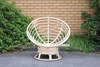 Picture of POD INDOOR-OUTDOOR DAY BED/ SWIRL & ROCKING CHAIR WITH CREAM CUSHION *REAL RATTAN