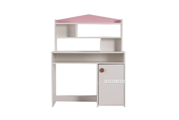 Picture of TWIRL WRITING DESK WITH SHELF *PINK