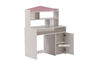 Picture of TWIRL WRITING DESK WITH SHELF *PINK