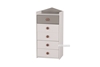 Picture of TWIRL 5 Drawer CHEST *MATTE GREY