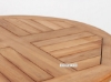Picture of BALI SOLID TEAK ROUND TABLE - Diameter 80 CM